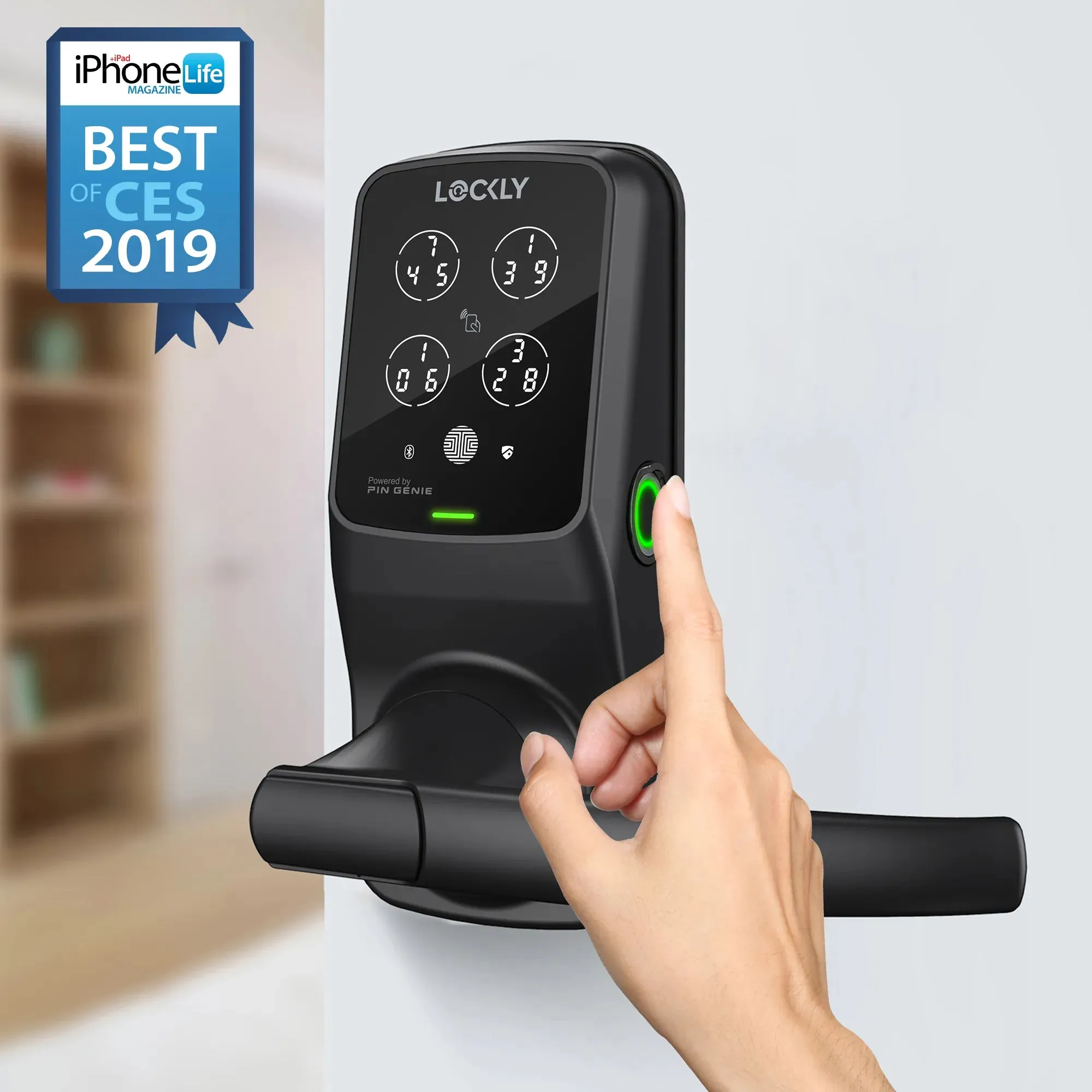 Lockly Secure Plus Special Latch Edition with RFID Card Access