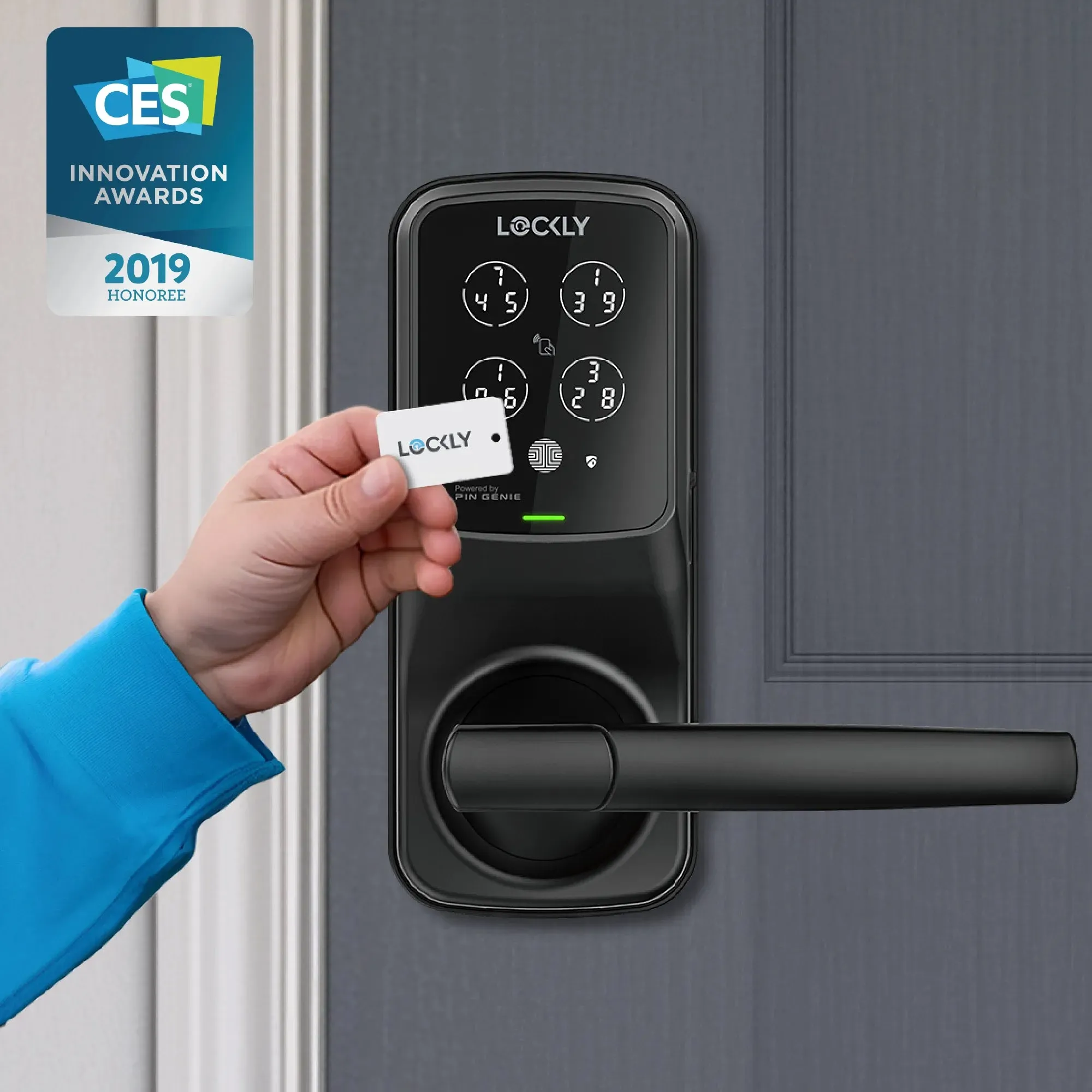 Lockly Secure Plus Special Latch Edition with RFID Card Access