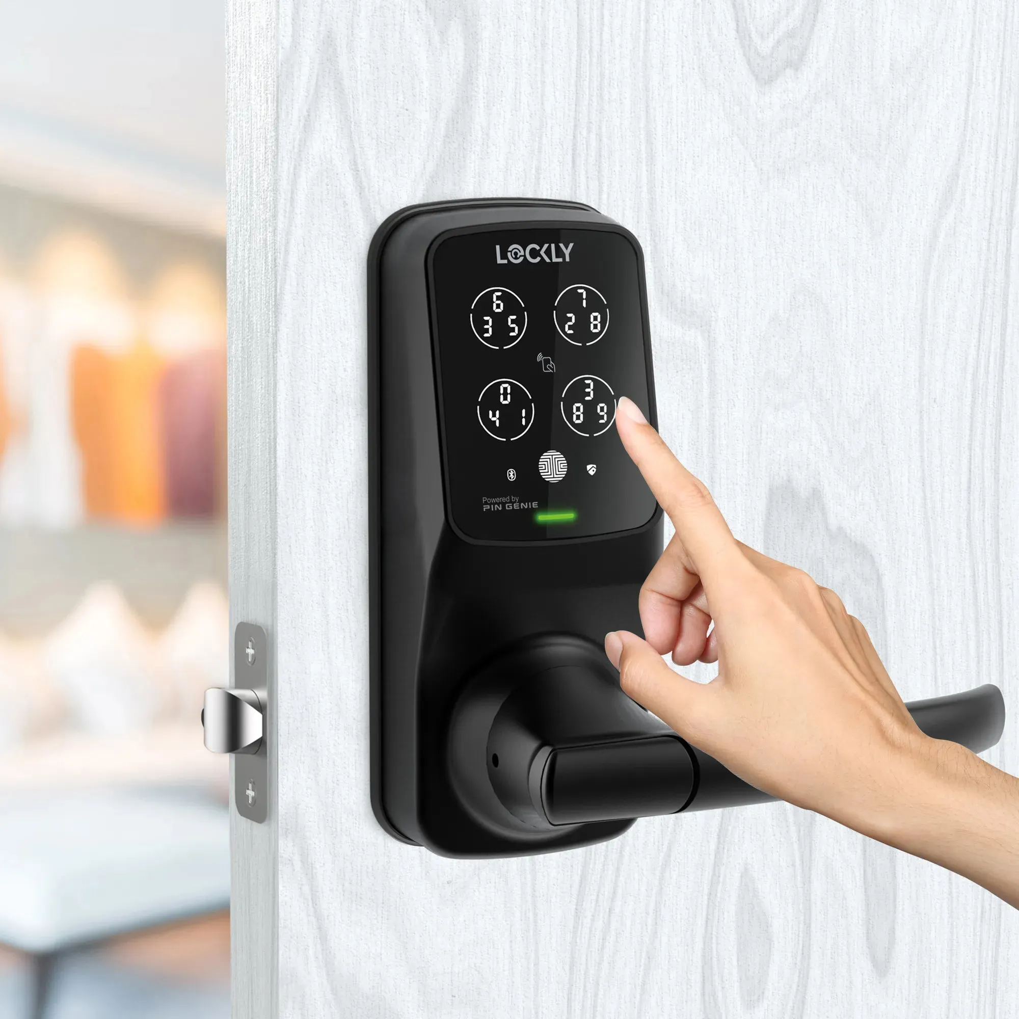 Lockly Secure Plus Special Latch Edition with RFID Card Access