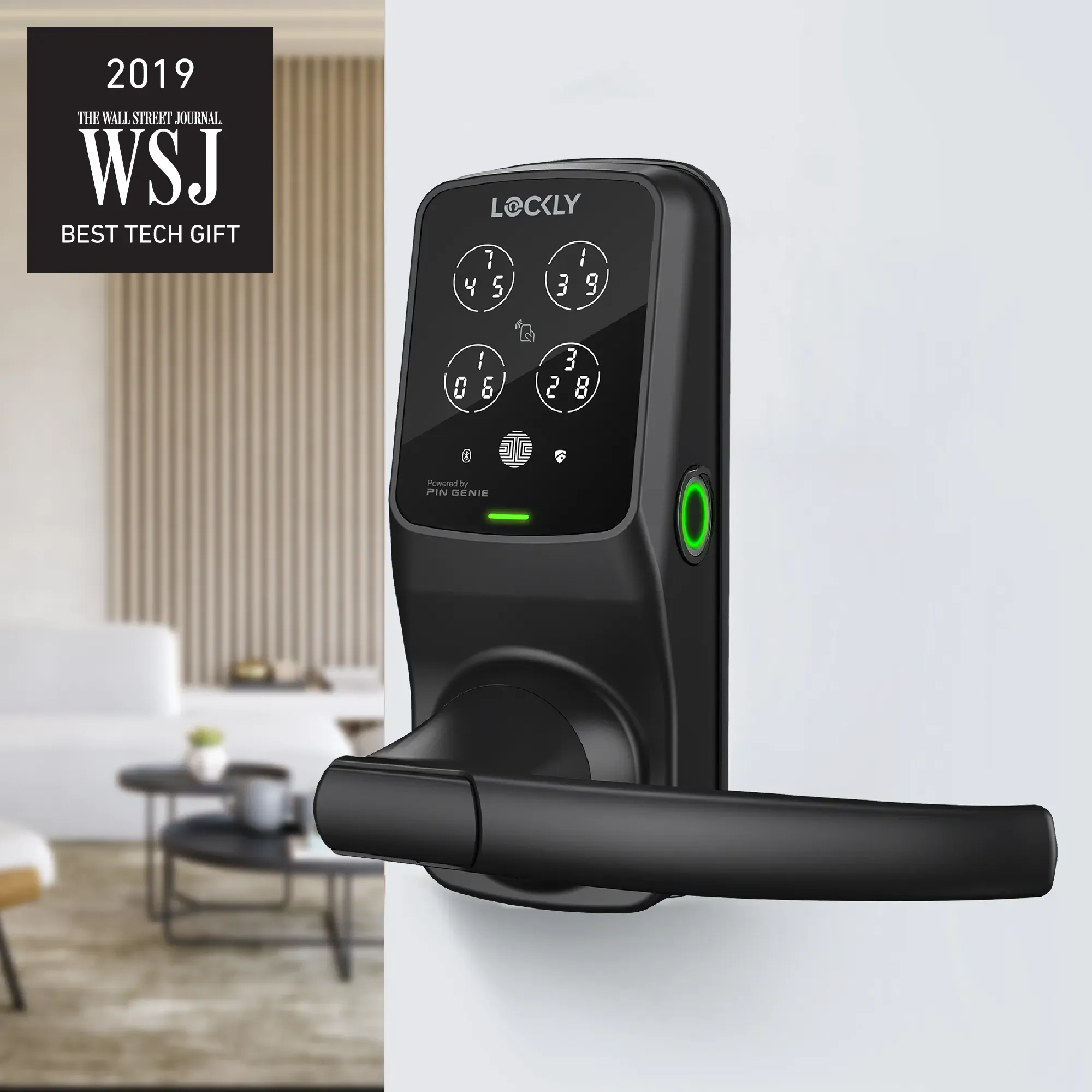 Lockly Secure Plus Special Latch Edition with RFID Card Access