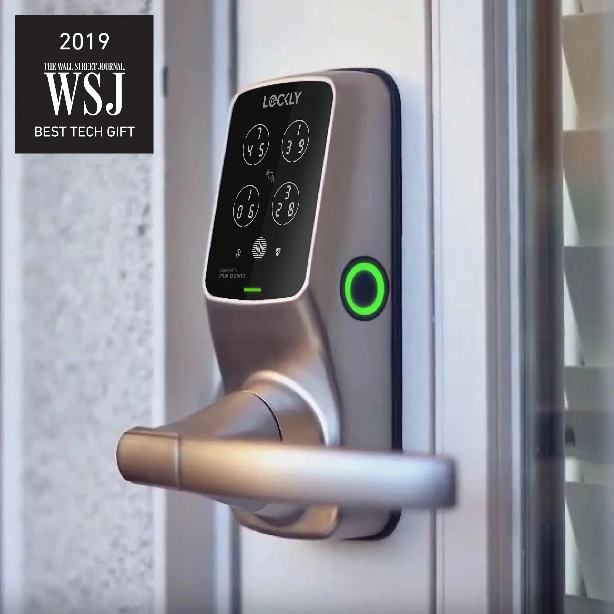 Lockly Secure Plus Special Latch Edition with RFID Card Access