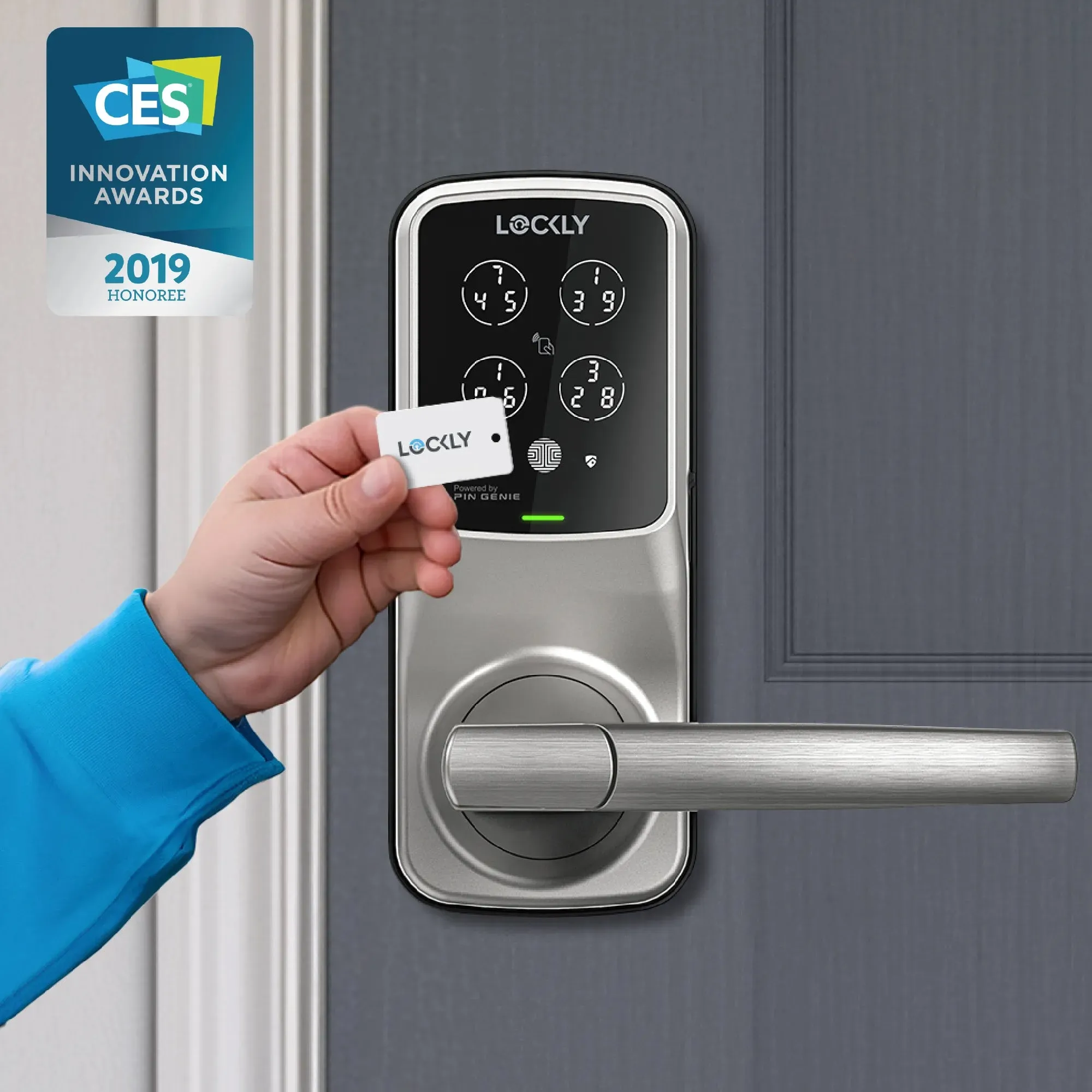 Lockly Secure Plus Special Latch Edition with RFID Card Access