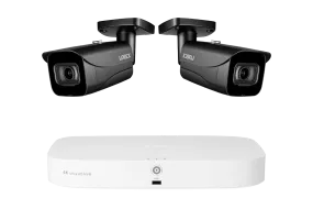 Lorex Fusion 4K 16-Camera Capable (8 Wired   8 Wi-Fi) 2TB NVR System with Bullet Cameras