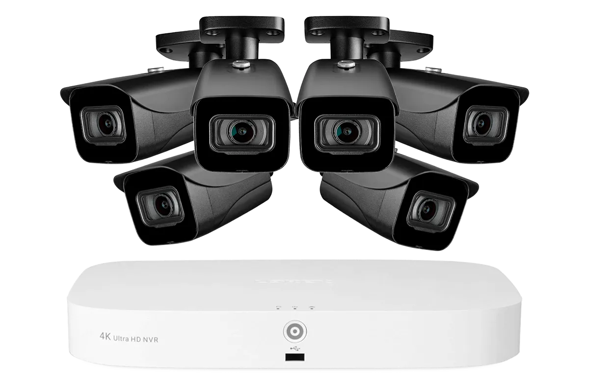 Lorex Fusion 4K 16-Camera Capable (8 Wired   8 Wi-Fi) 2TB NVR System with Bullet Cameras