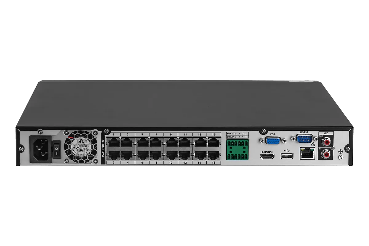 Lorex Fusion 4K 16-Channel 3TB Wired NVR System with 8 Cameras   Two 2K Pan-Tilt Wi-Fi Indoor Cameras