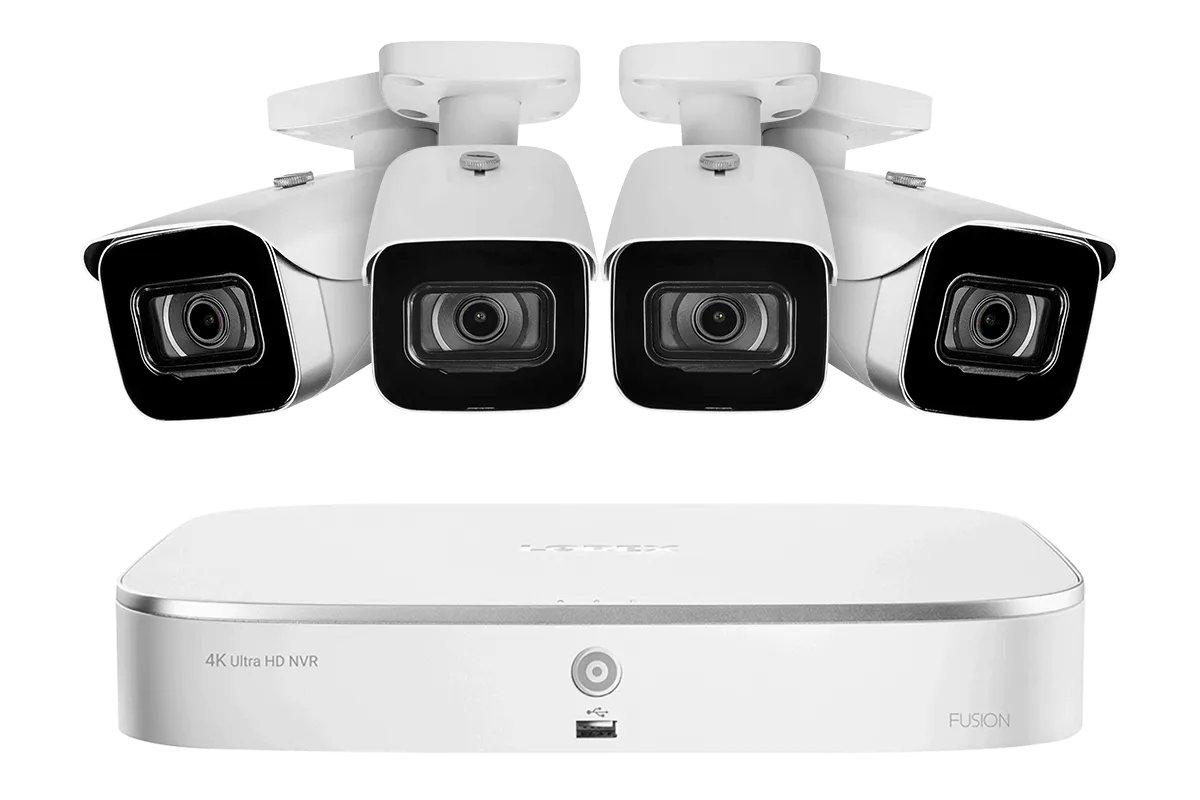 Lorex Fusion 4K 16-Channel (8 Wired   8 Wi-Fi) 2TB NVR System with Bullet Cameras - Amazon