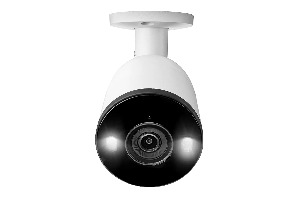 Lorex Fusion Series 4K 16 Camera Capable (8 Wired   8 Fusion Wi-Fi) 2TB NVR System with Four H13 IP Cameras, One 2K Pan-Tilt Camera, and One 2K Indoor Wi-Fi Camera