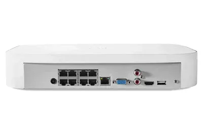 Lorex Fusion Series 4K 16 Camera Capable (8 Wired   8 Fusion Wi-Fi) 2TB NVR System with Four H13 IP Cameras, One 2K Pan-Tilt Camera, and One 2K Indoor Wi-Fi Camera