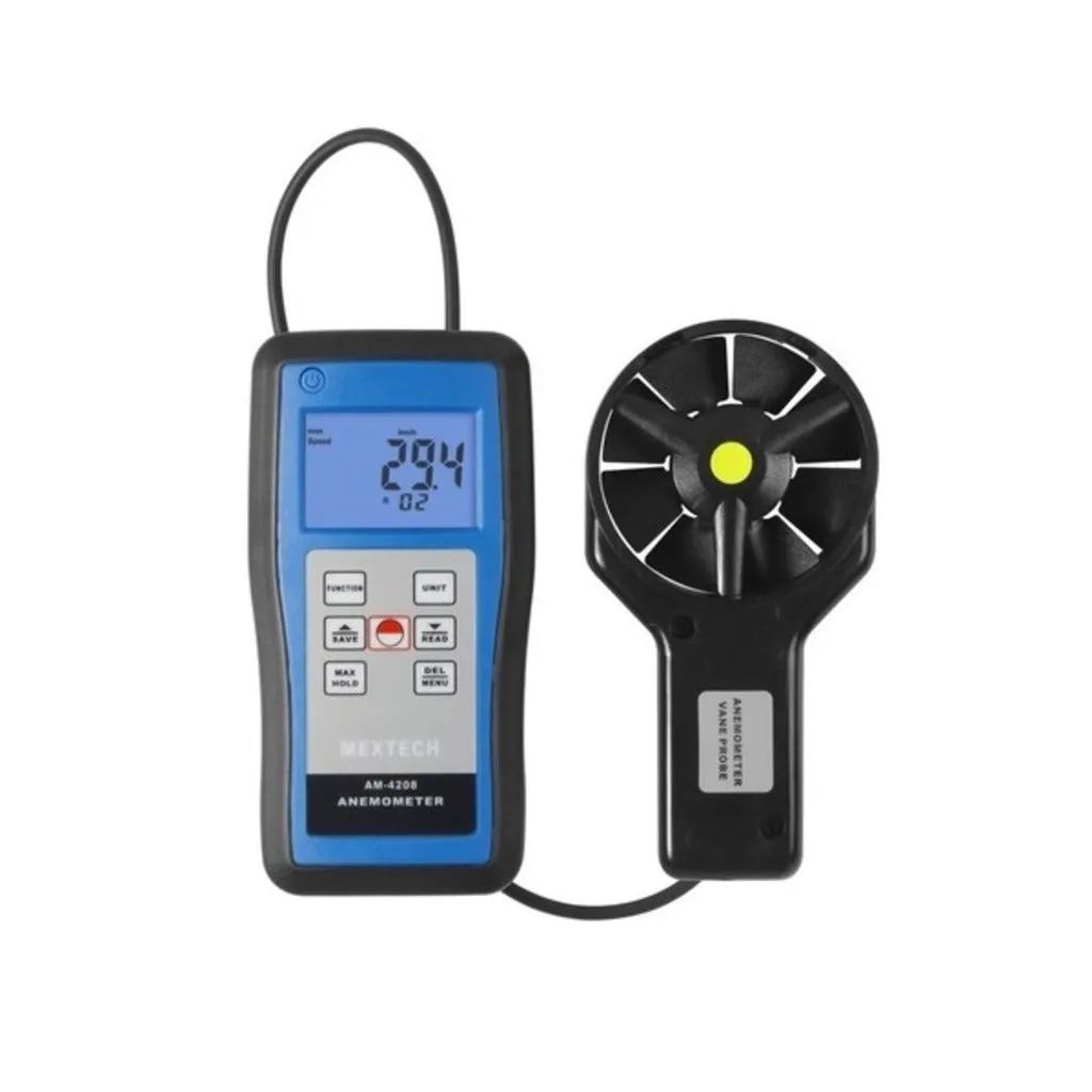 Mextech Digital Anemometer (Range 0.4-45.0A m/s) AM-4208