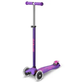 Micro Scooter Maxi Deluxe LED Scooter - Purple