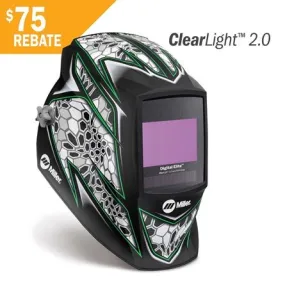 Miller Welding Helmet Digital Elite Raptor Clear Light 2.0 289768
