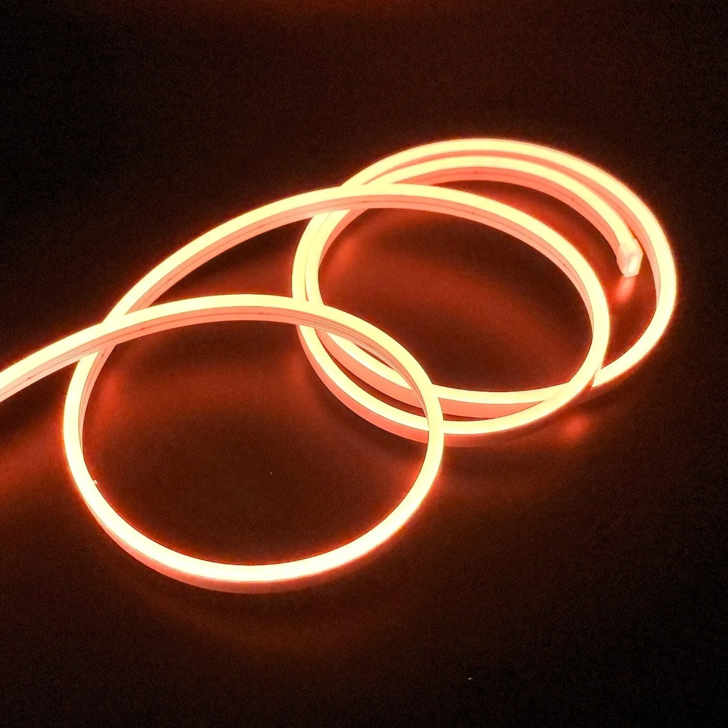 Mini RGB Neon Flex 12V 6x12mm IP65 Waterproof with Dimmer Remote 5 Metre Kit