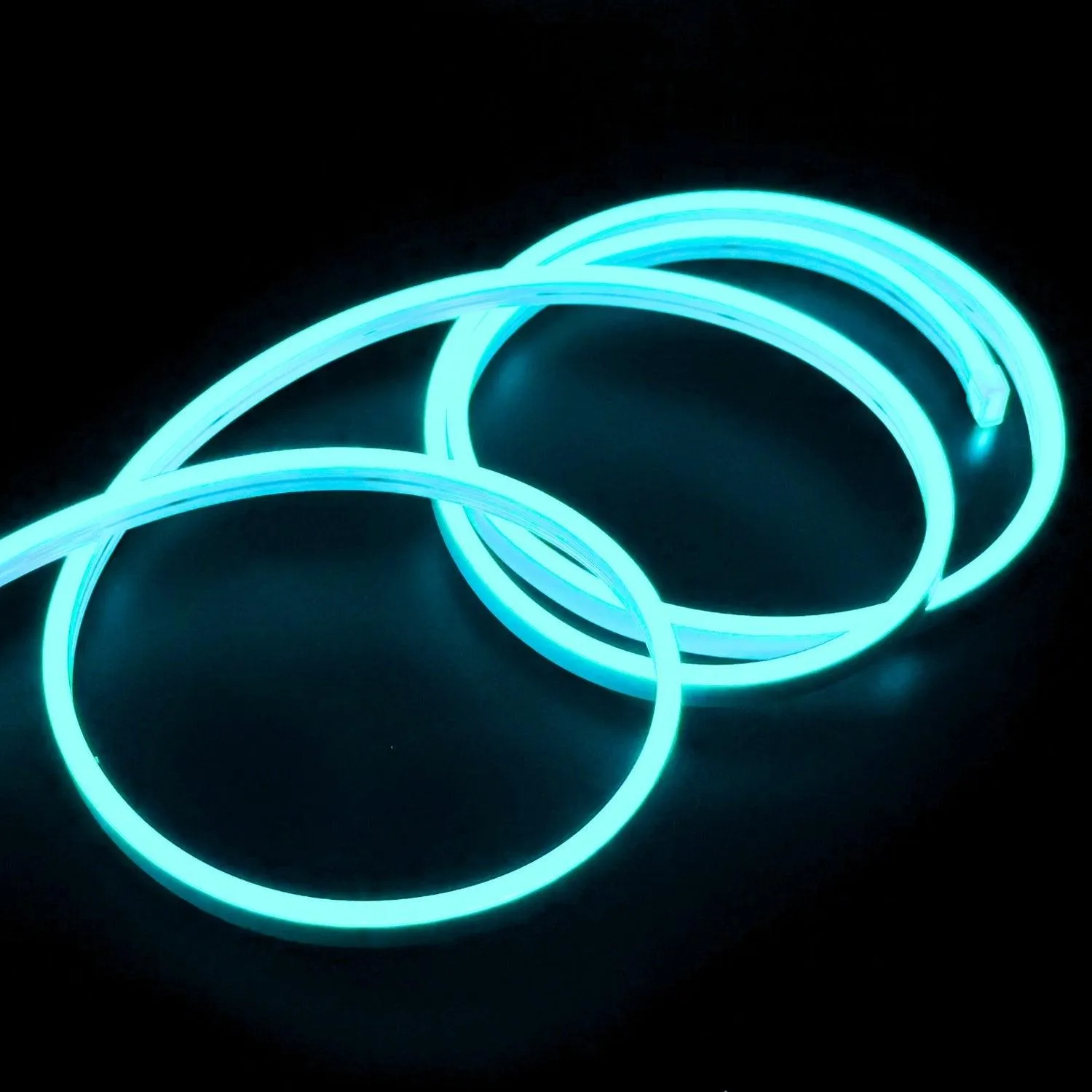 Mini RGB Neon Flex 12V 6x12mm IP65 Waterproof with Dimmer Remote 5 Metre Kit