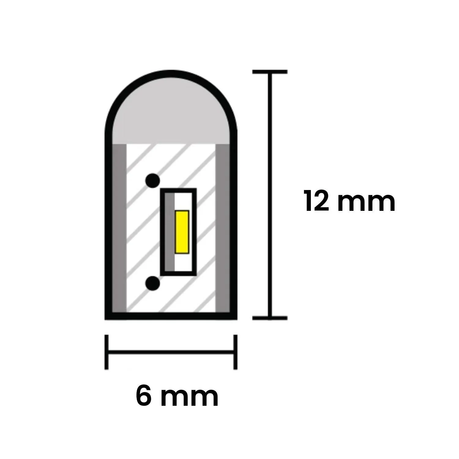 Mini RGB Neon Flex 12V 6x12mm IP65 Waterproof with Dimmer Remote 5 Metre Kit
