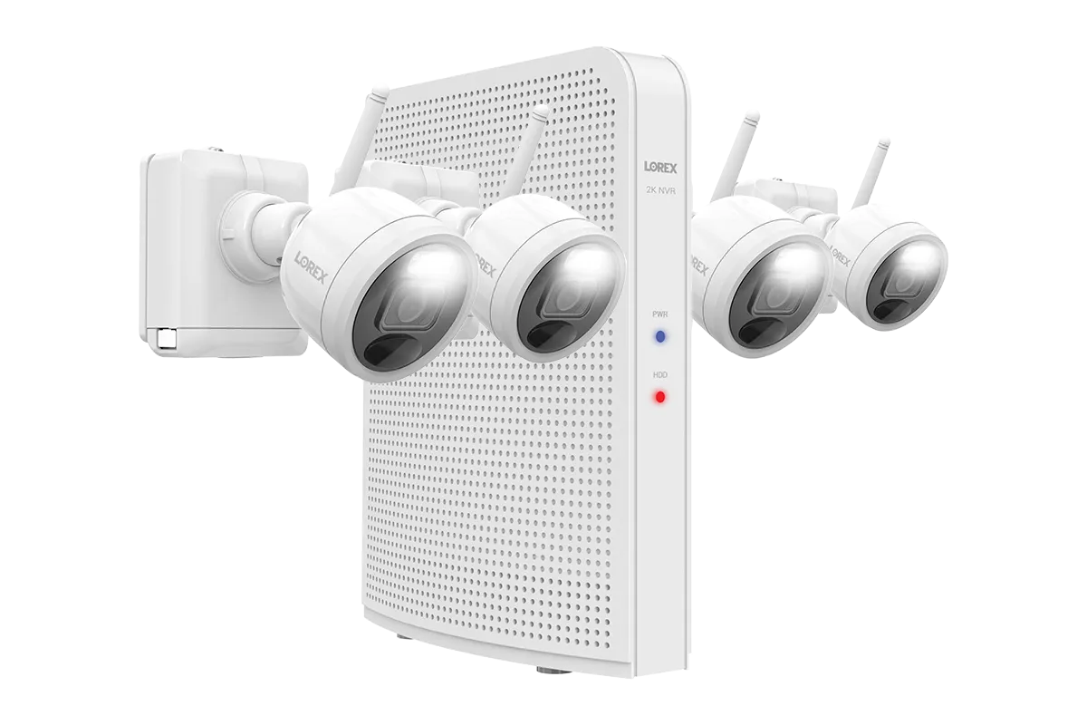 Mirage Series M5 2K 1TB NVR System with Outdoor Battery Security Cameras