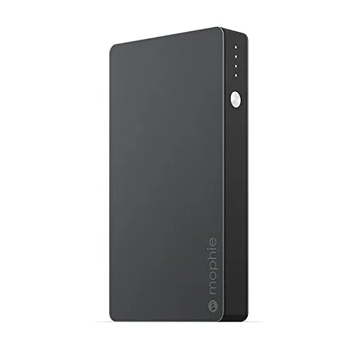 mophie spacestation portable 32GB storage and external battery for Smartphones and Tablets (6,000mAh) - Black
