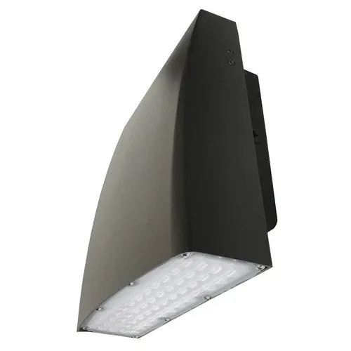 Morris Products 71156 80W LED Slim Line Flood- Wallpack  5000K Bronze