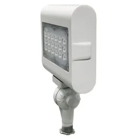 Morris Products 71556 30W FlatPanel LED FloodLight Knuckl 3000K Wh