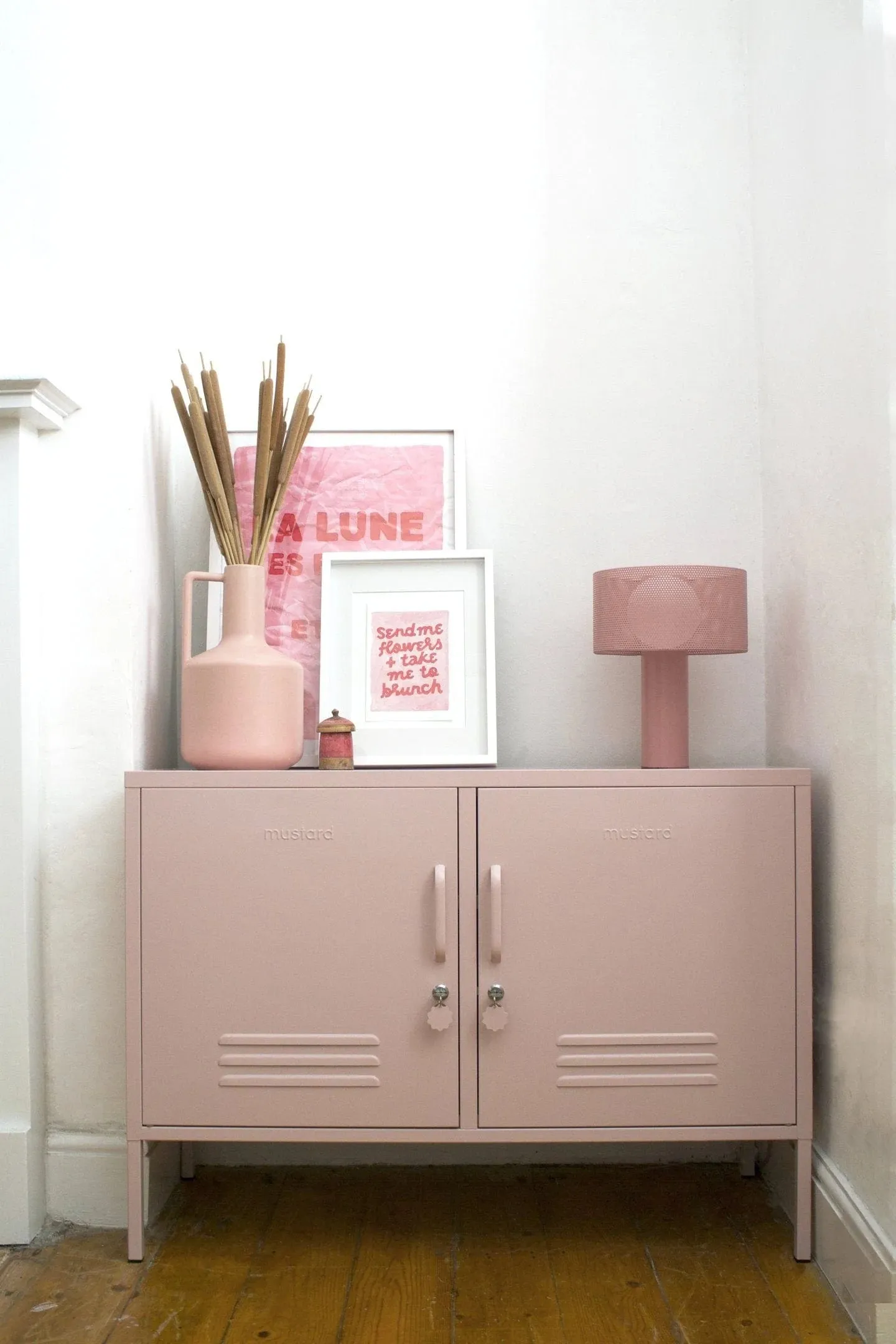 MUSTARD MADE LOCKER | The Lowdown | Blush