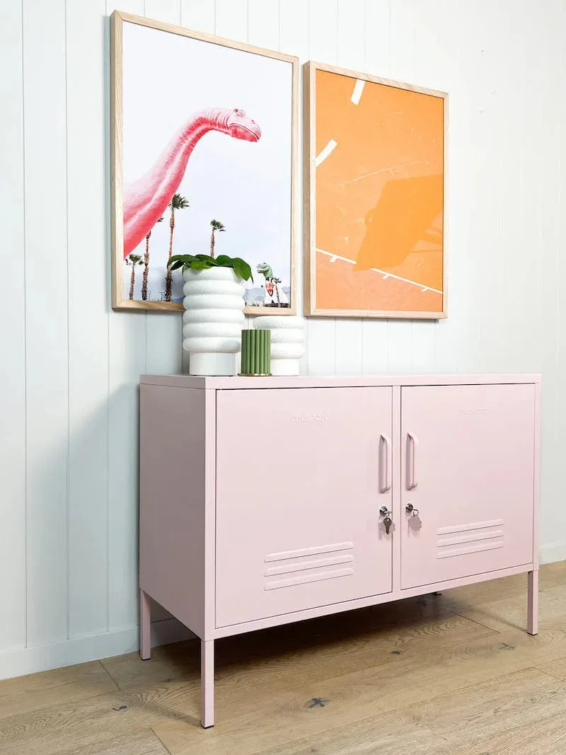 MUSTARD MADE LOCKER | The Lowdown | Blush