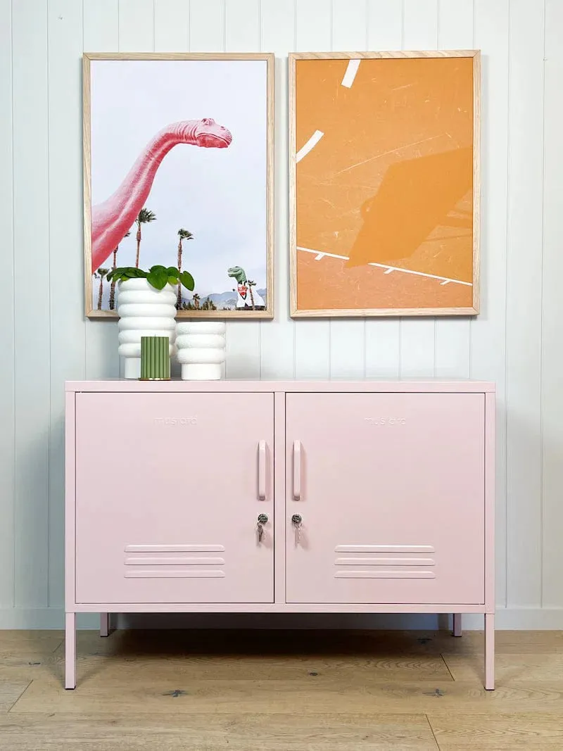 MUSTARD MADE LOCKER | The Lowdown | Blush