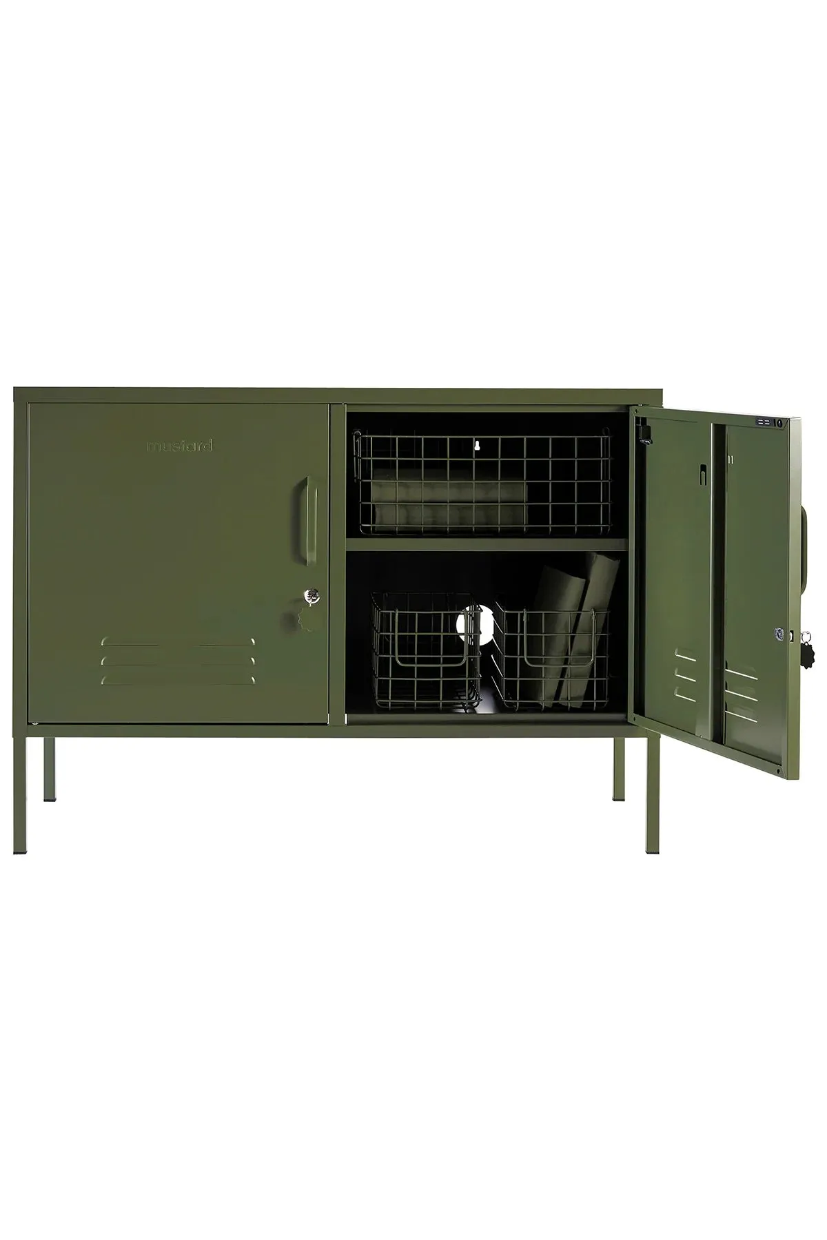 MUSTARD MADE LOCKER | The Lowdown | Olive
