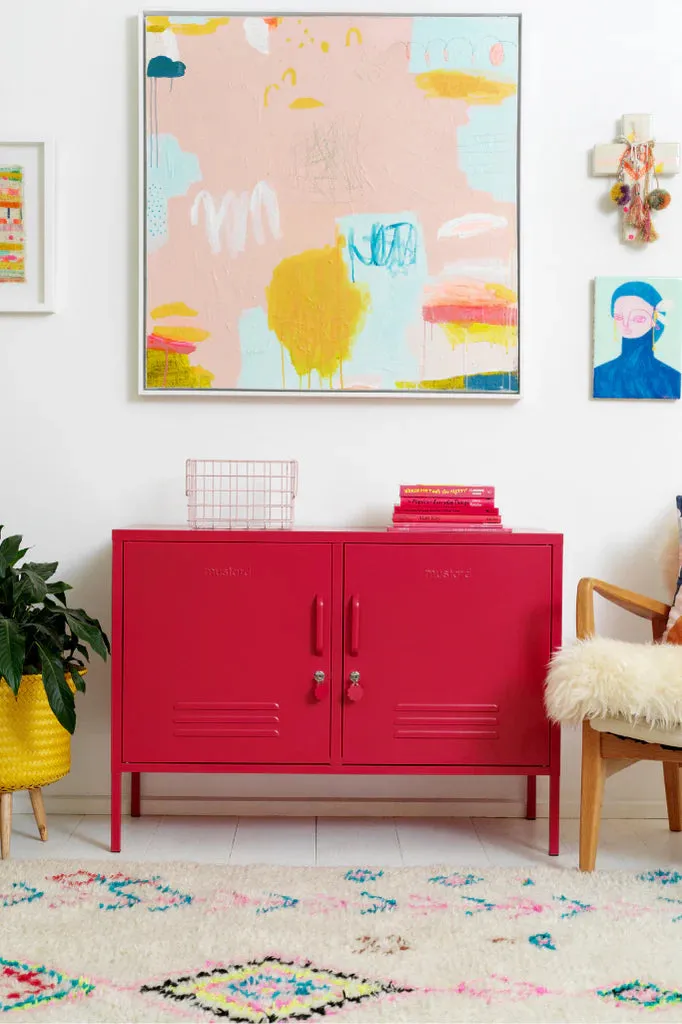 MUSTARD MADE LOCKER | The Lowdown | Poppy
