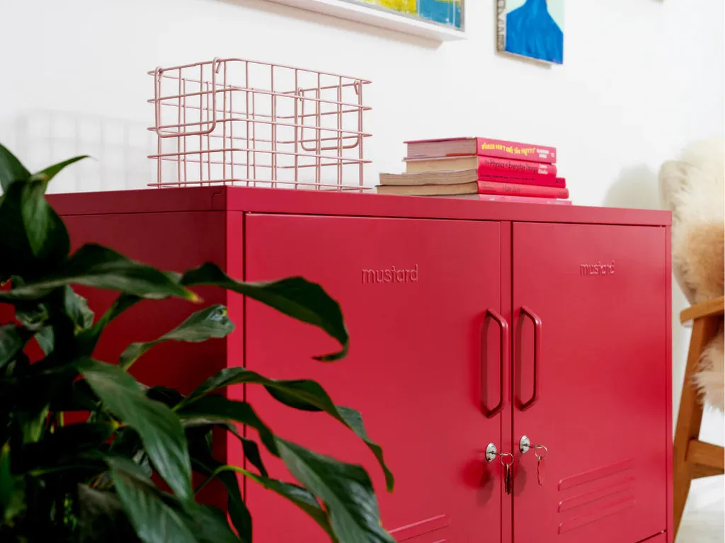MUSTARD MADE LOCKER | The Lowdown | Poppy
