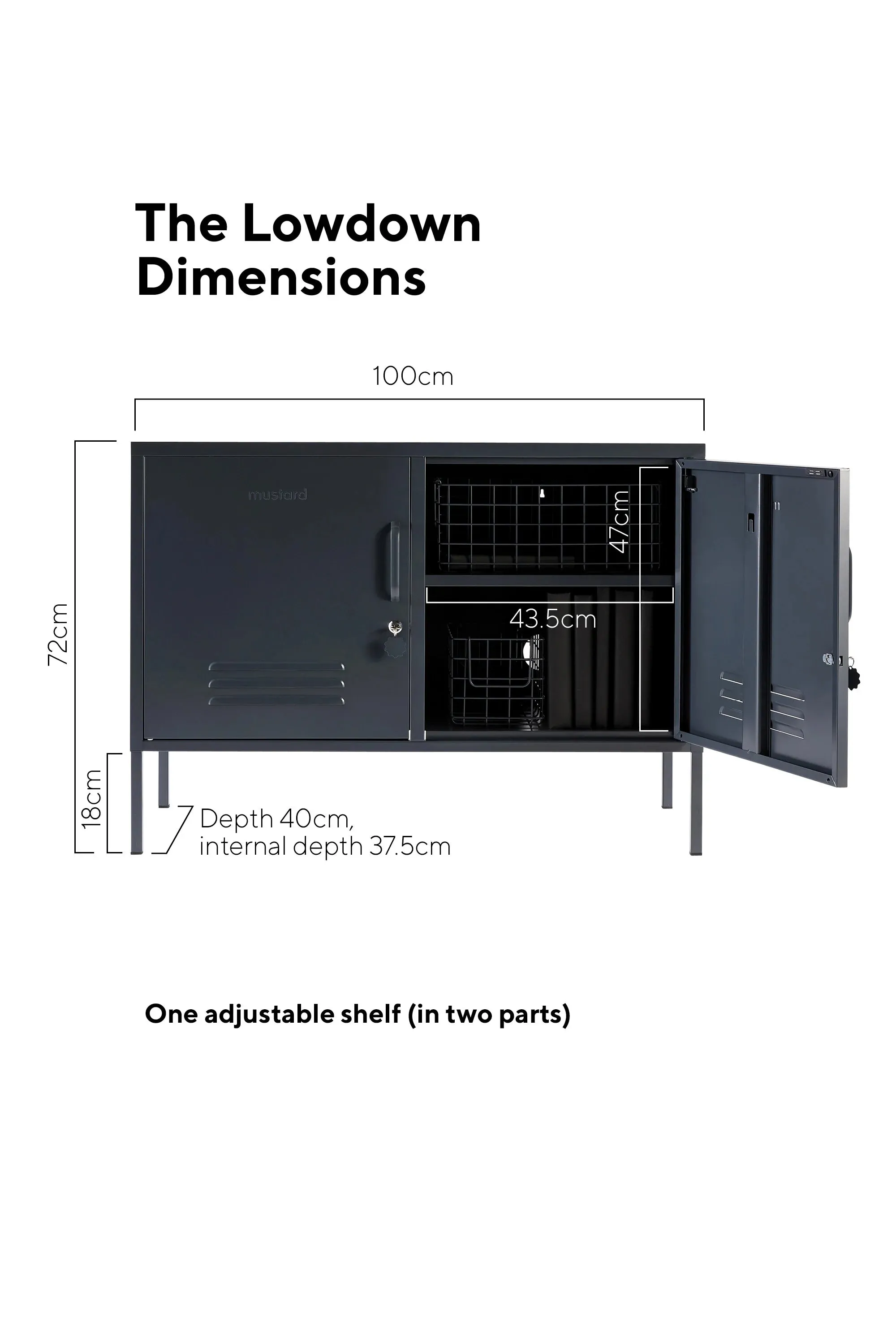 MUSTARD MADE LOCKER | The Lowdown | Slate