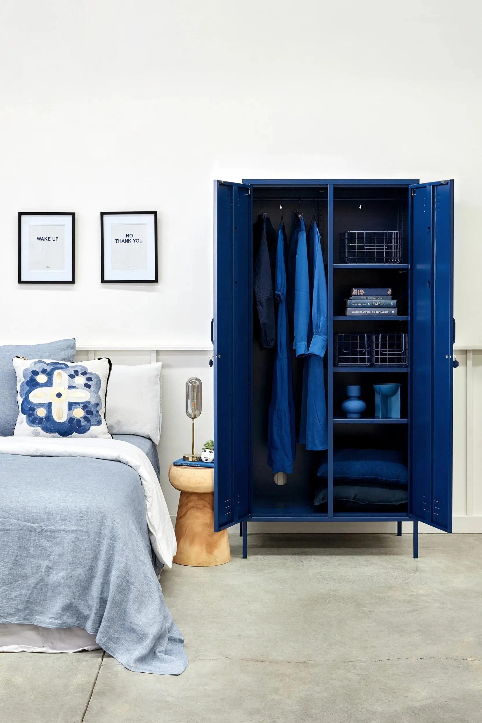 MUSTARD MADE LOCKER | The Twinny | Navy