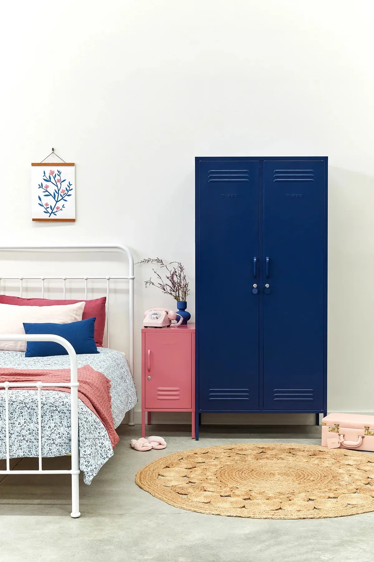MUSTARD MADE LOCKER | The Twinny | Navy