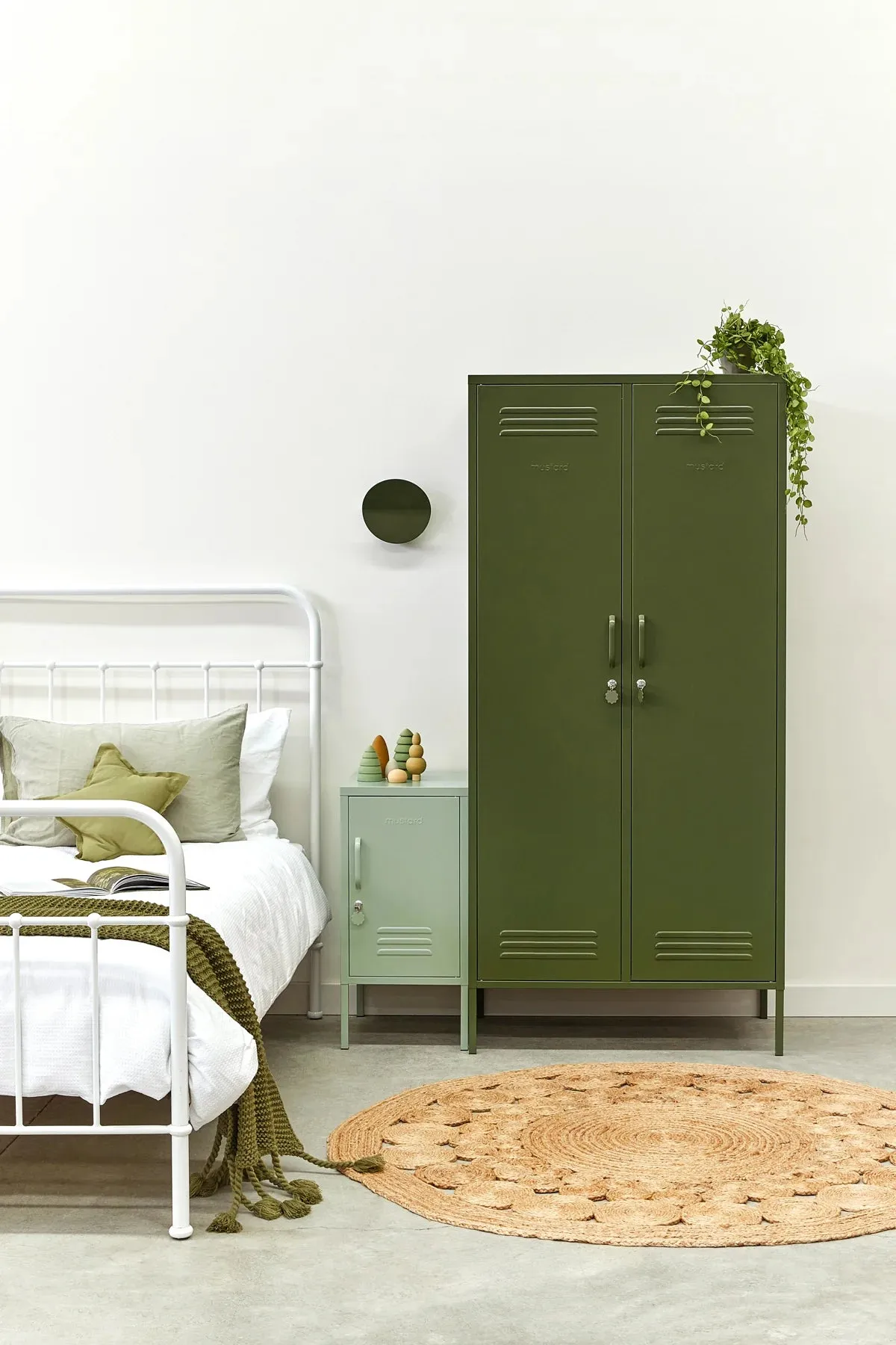 MUSTARD MADE LOCKER | The Twinny | Olive