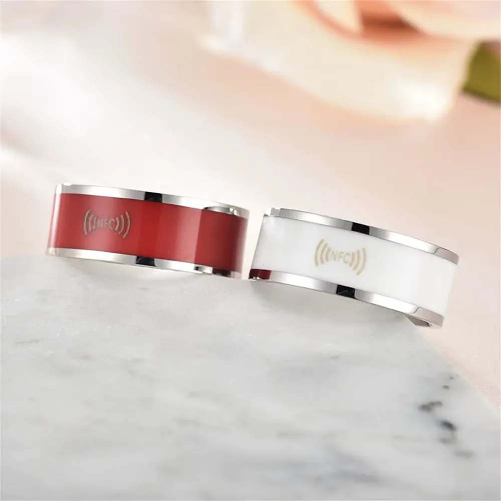 New NFC Smart Finger Ring Fashion Technology Multifunctional Android Phone Equipment Smart Wearable Connect Accessories