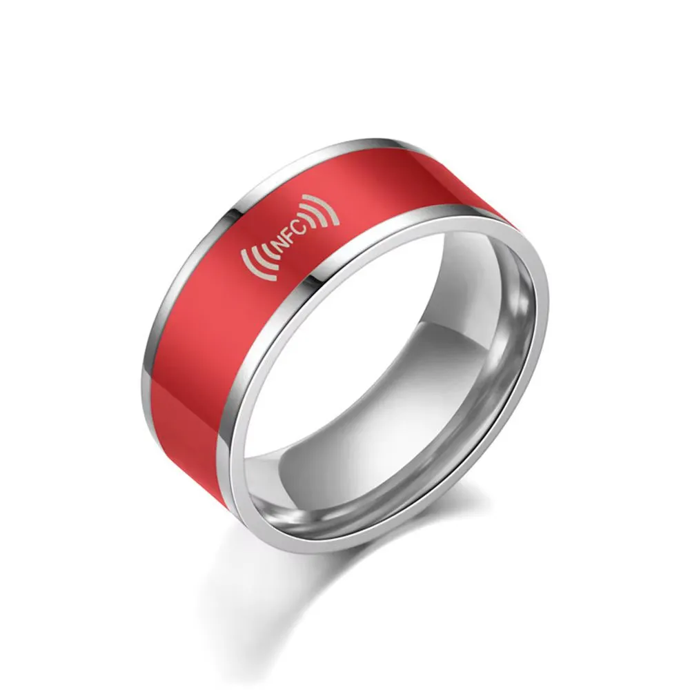 New NFC Smart Finger Ring Fashion Technology Multifunctional Android Phone Equipment Smart Wearable Connect Accessories