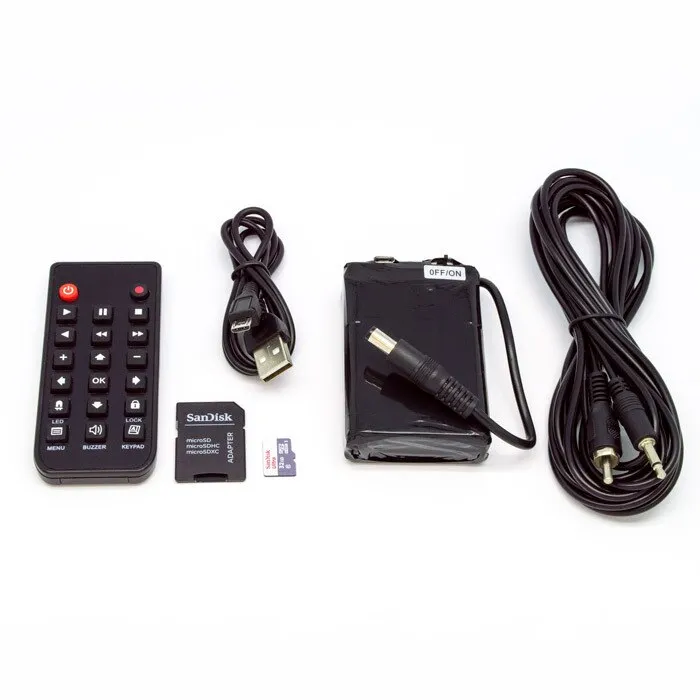 Night Vision Bird Feeder 4K Hidden Camera DVR [Battery Powered] [Indoor/Outdoor]
