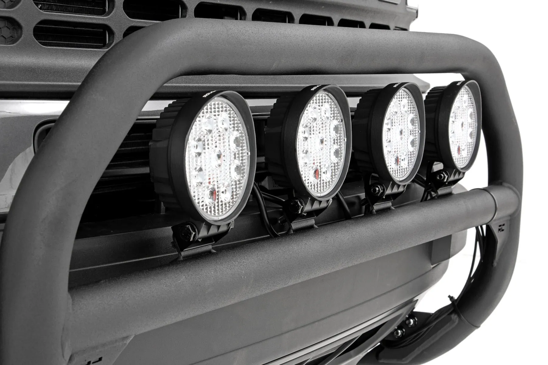 Nudge Bar - 4 Inch Round Led (x4) - Ford Bronco Sport 4WD (21-23)
