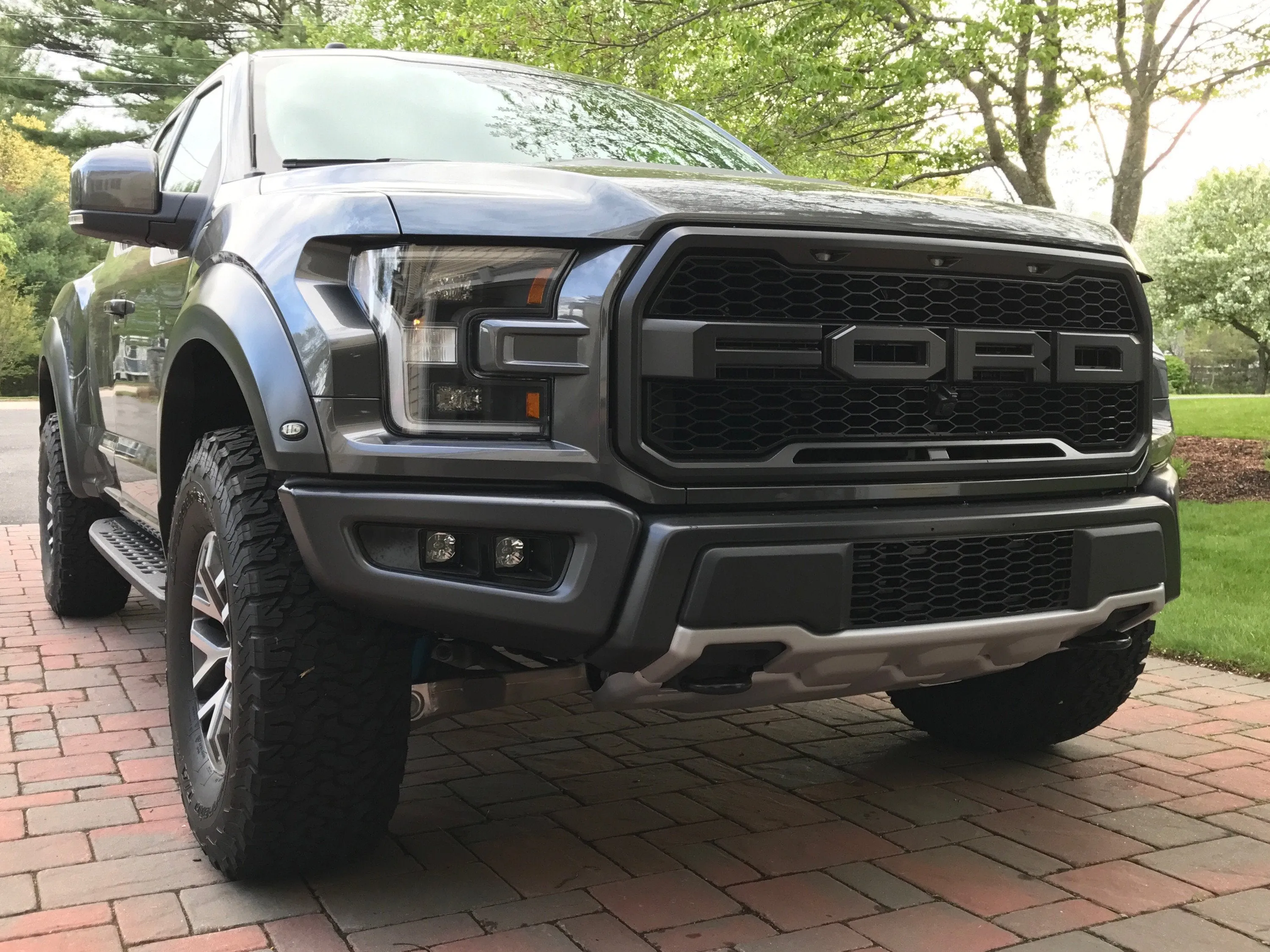 Offroad Alliance - Dual Bezel Fog Light Kit w/ Vision X Optimus Halo Series Lights - 2017-2020 Raptor