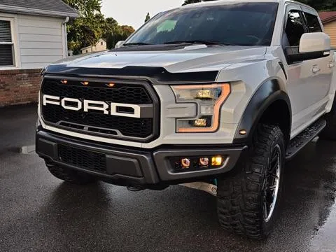 Offroad Alliance - Triple Bezel Fog Light Kit w/ Vision X Optimus Halo Lights - 2017-2020 Raptor