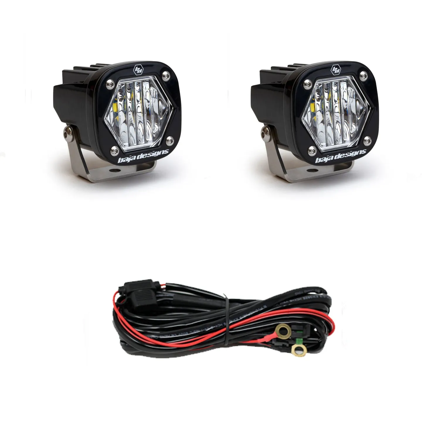 Offroad Alliance - Triple Bezel Fog Light Kit w/ Vision X Optimus Halo Lights - 2017-2020 Raptor
