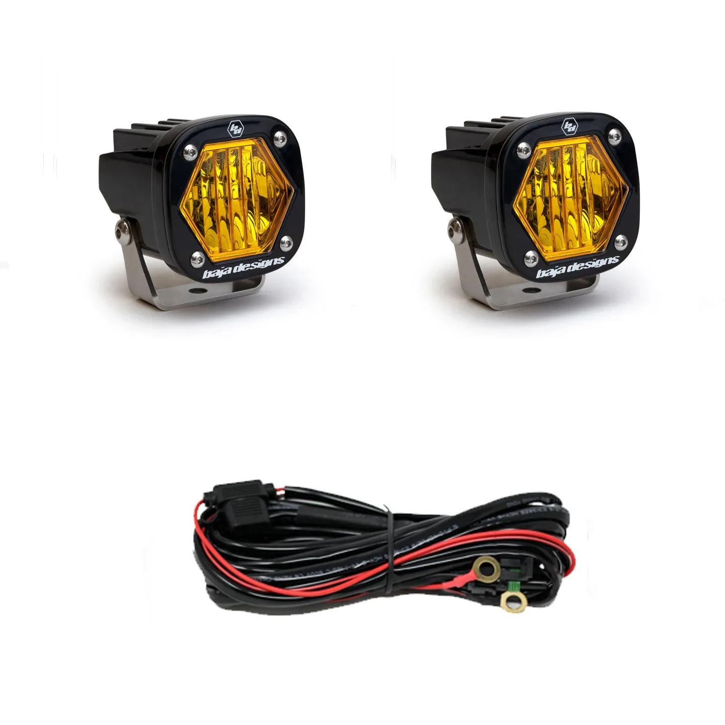 Offroad Alliance - Triple Bezel Fog Light Kit w/ Vision X Optimus Halo Lights - 2017-2020 Raptor