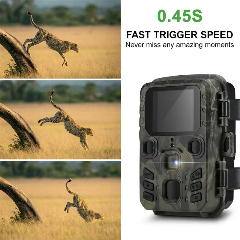 Outdoor Mini Trail Camera 4K HD 20MP 1080P