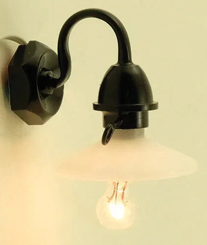 Outdoor Security Light, Black, 12 Volt