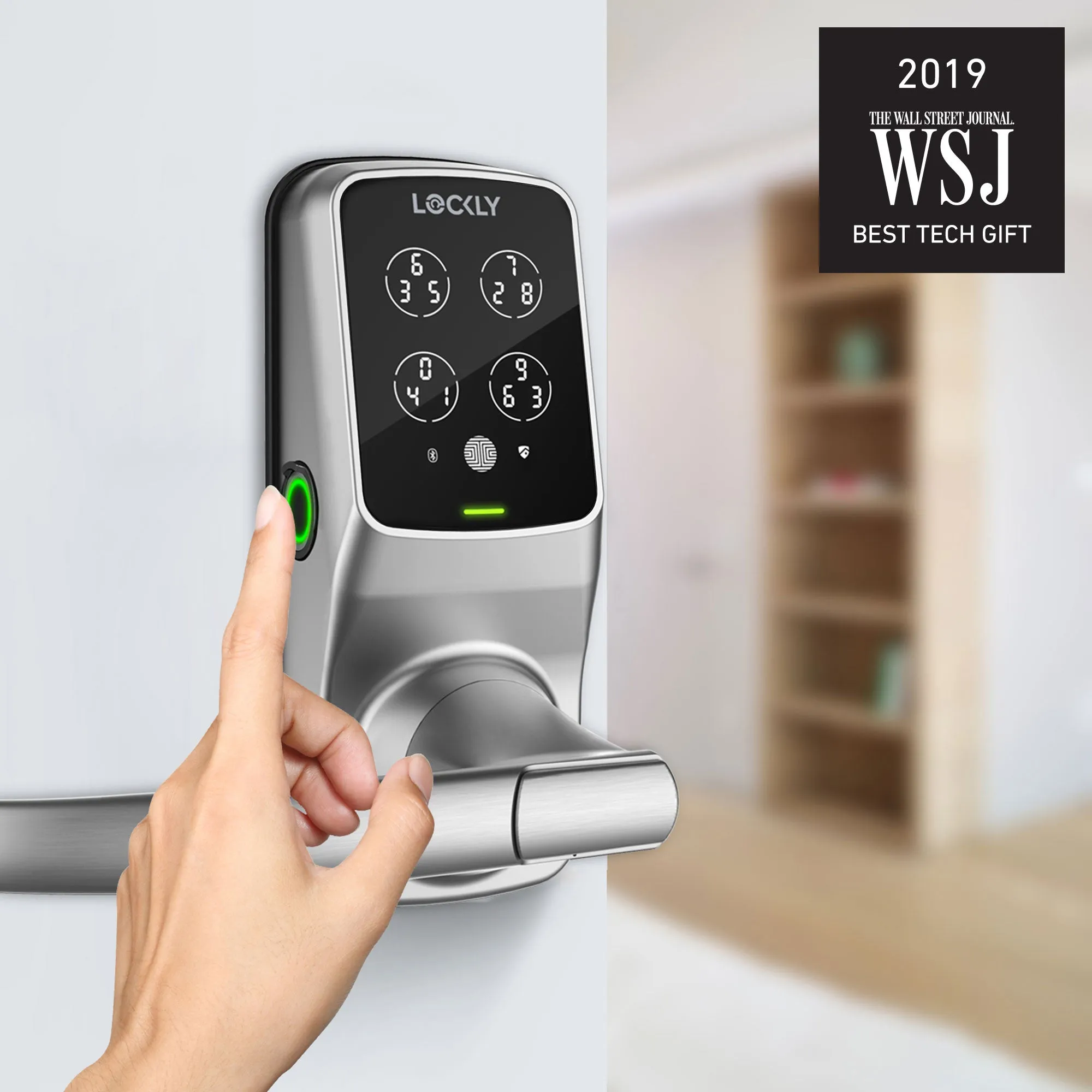 Peek-Proof Lockly Secure Plus Smart Lock