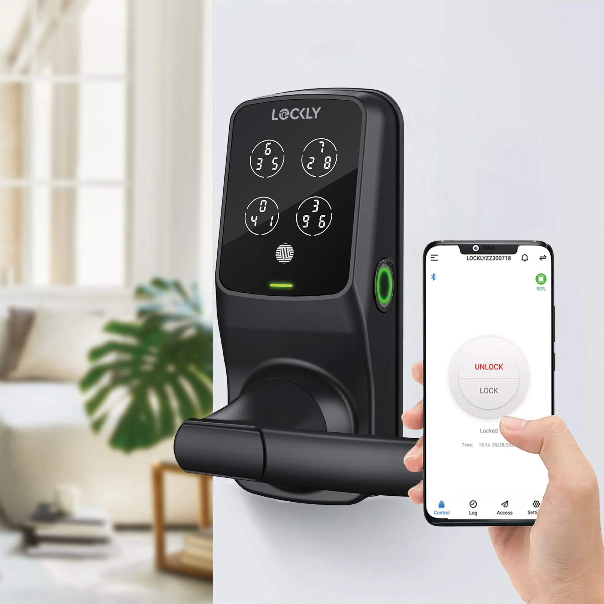 Peek-Proof Lockly Secure Plus Smart Lock