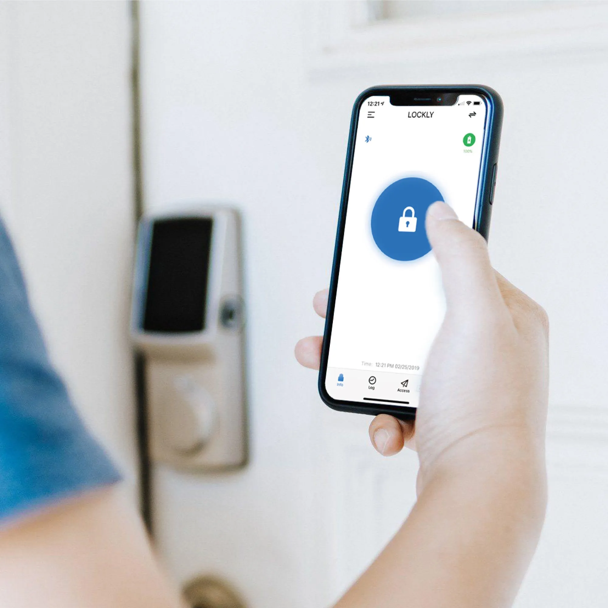 Peek-Proof Lockly Secure Plus Smart Lock