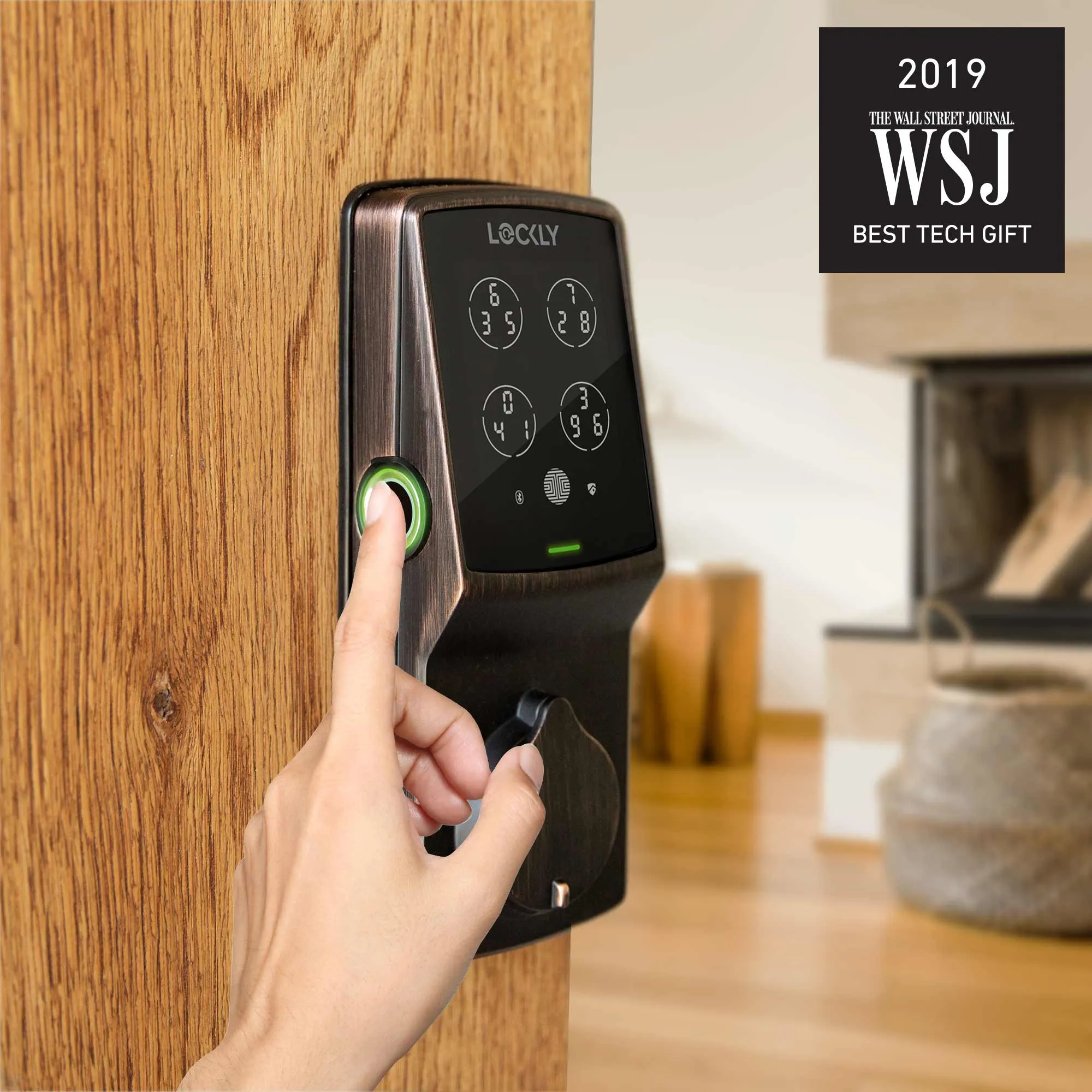 Peek-Proof Lockly Secure Plus Smart Lock