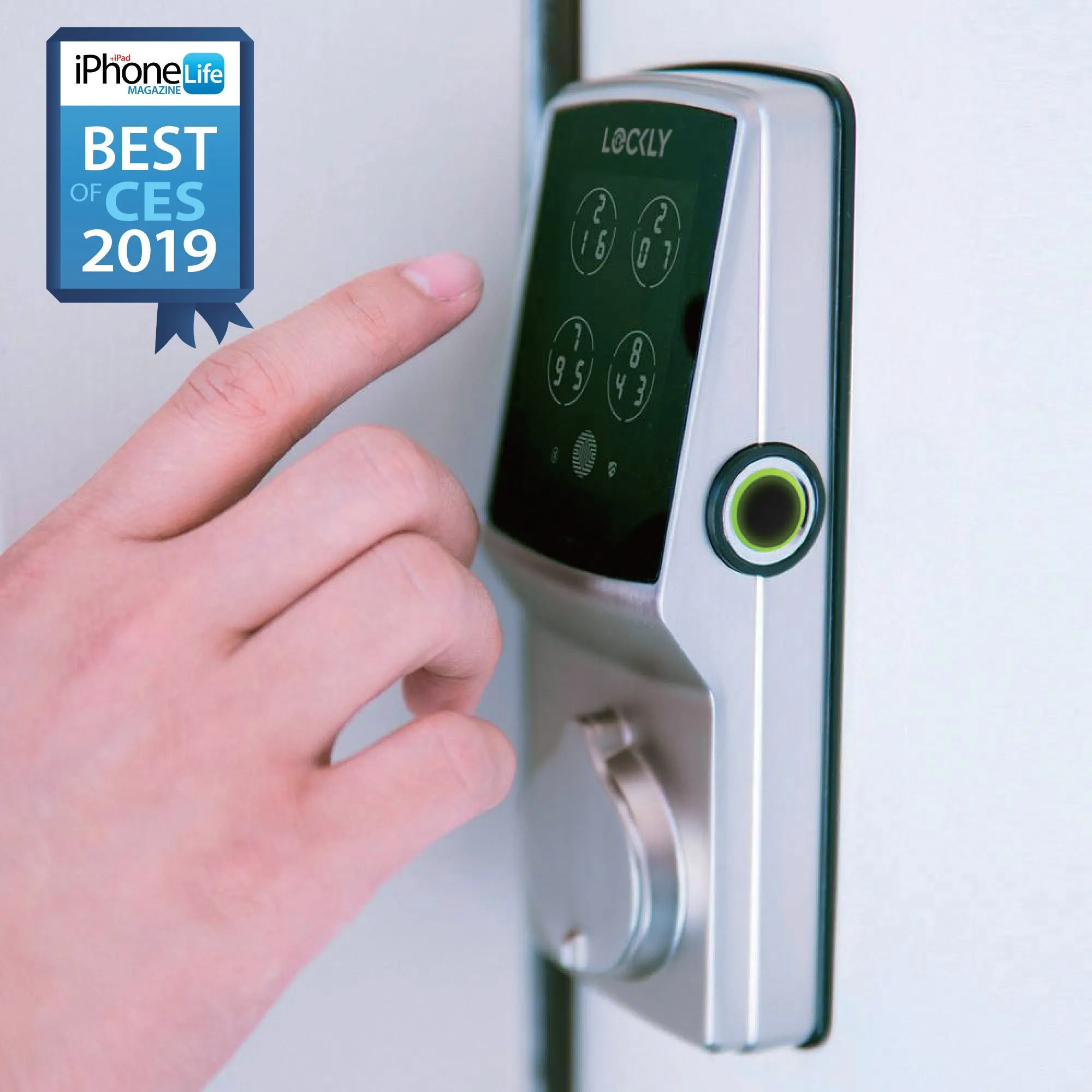 Peek-Proof Lockly Secure Plus Smart Lock