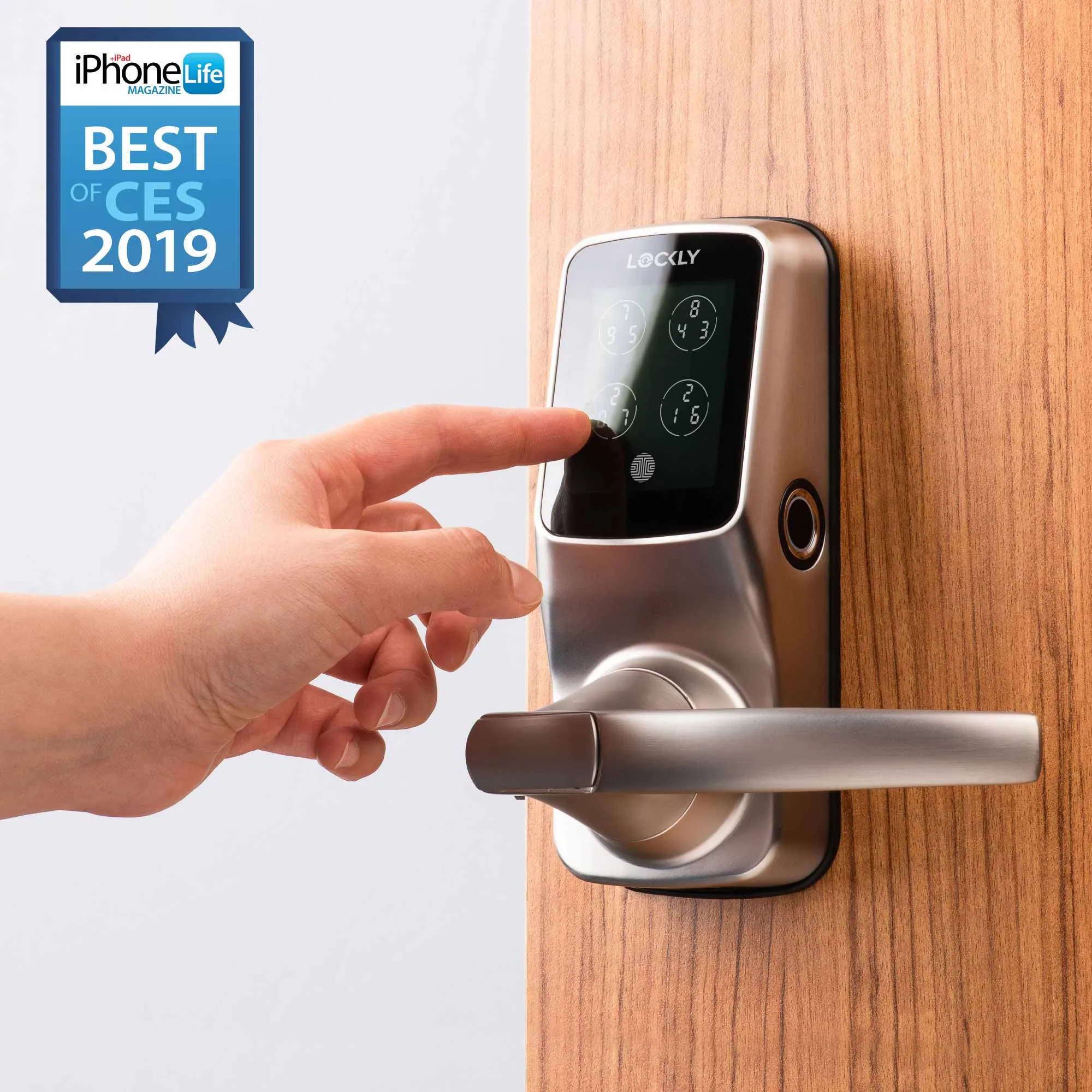 Peek-Proof Lockly Secure Plus Smart Lock
