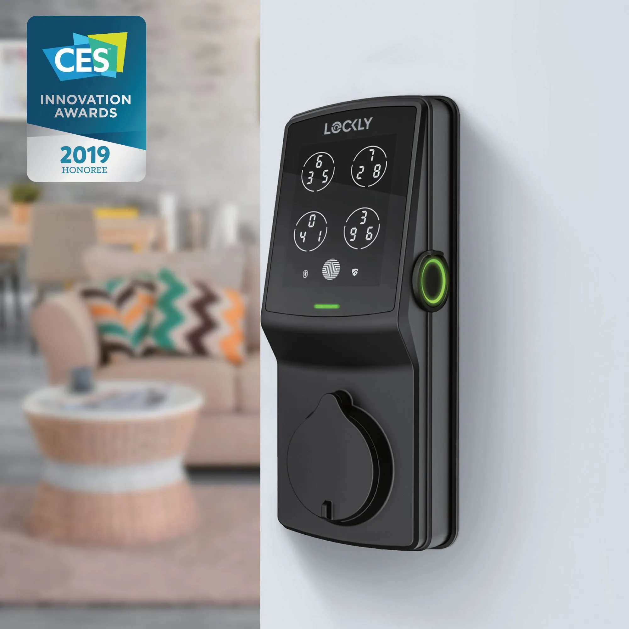 Peek-Proof Lockly Secure Plus Smart Lock