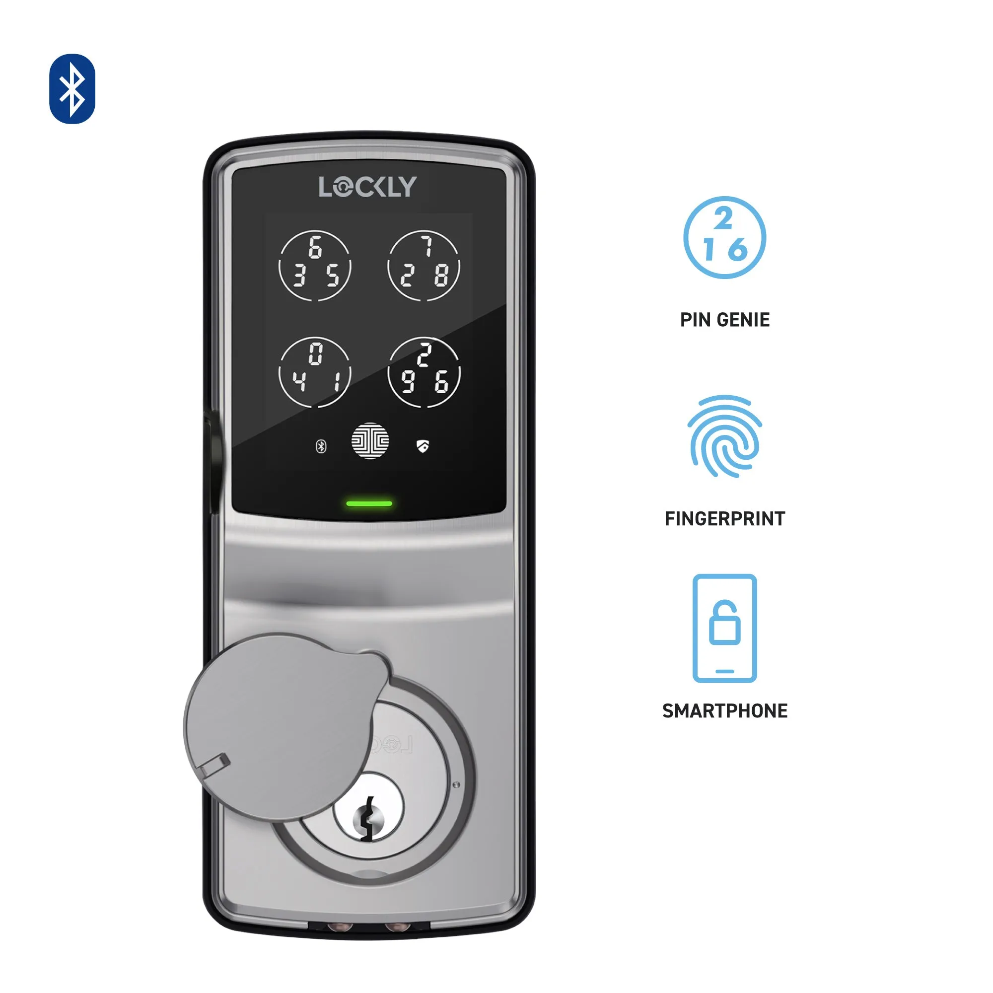 Peek-Proof Lockly Secure Plus Smart Lock